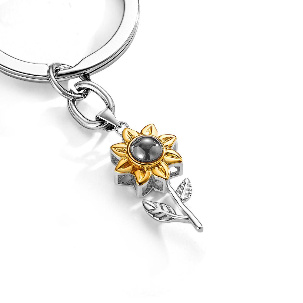 Custom Photo Projection Keychain for Women Keychain with Photo inside  Hidden Photo Keychain Pet Memorial Gift - soufeeluk