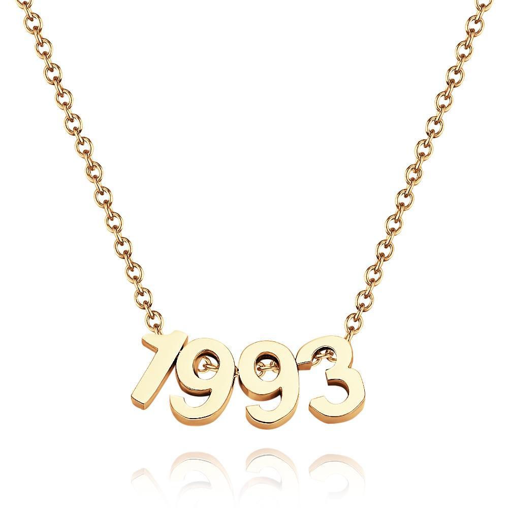Number Necklace Special Date or Team Number Gift for Sports Team Mother's Day and All Occasions - soufeeluk