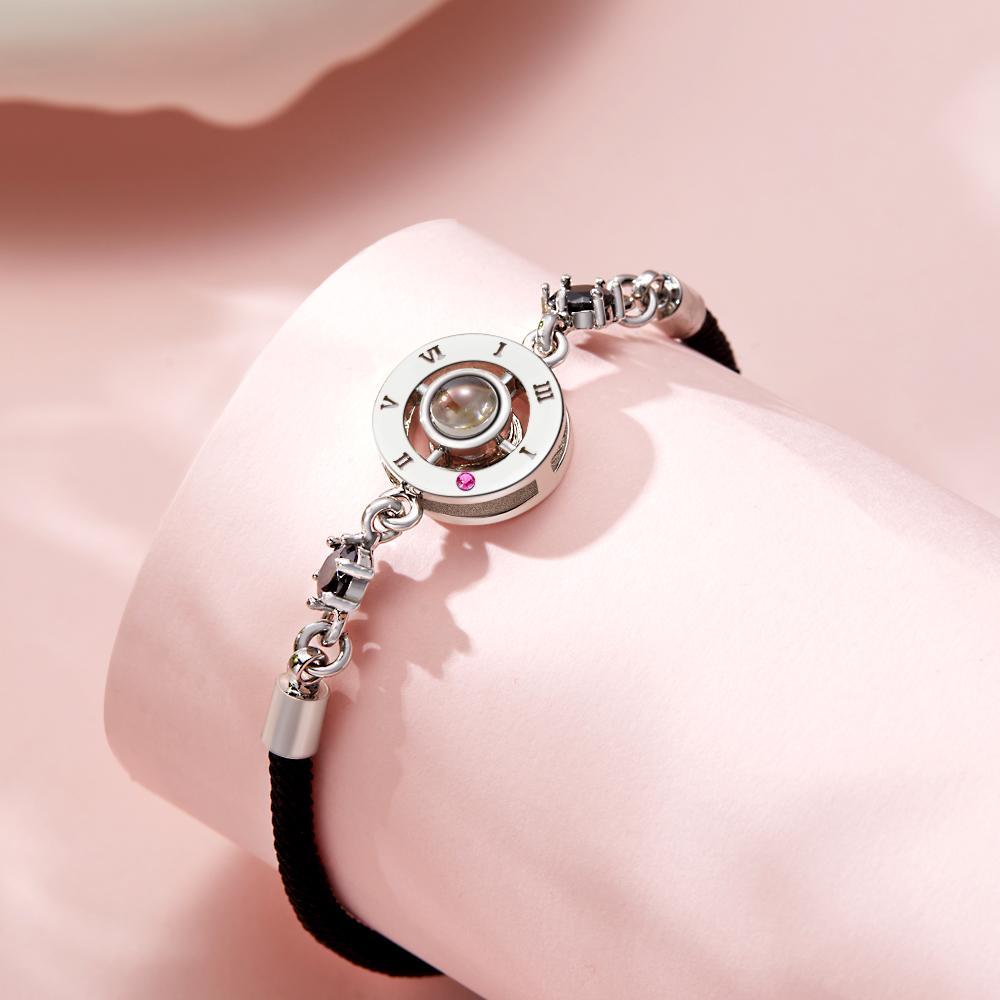 Custom Projection Photo Bracelet Exquisite Commemorative Gifts - soufeeluk