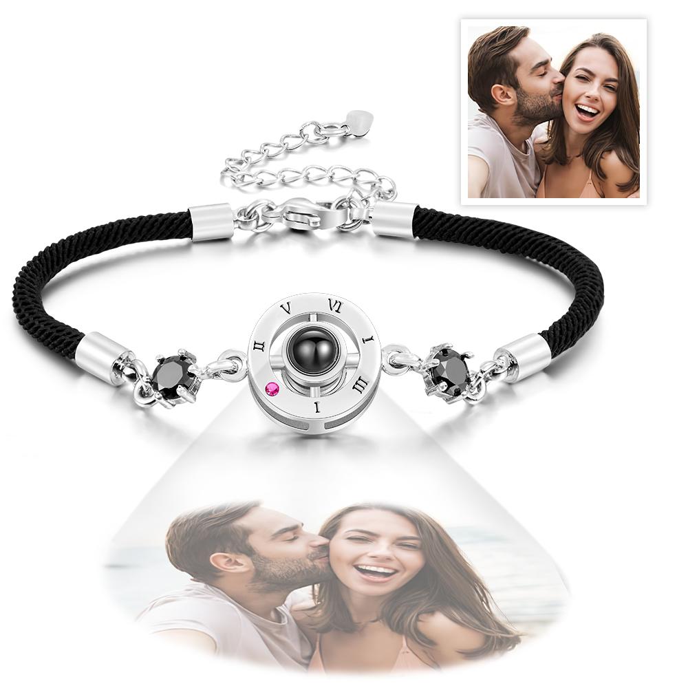 Custom Projection Photo Bracelet Exquisite Commemorative Gifts - soufeeluk