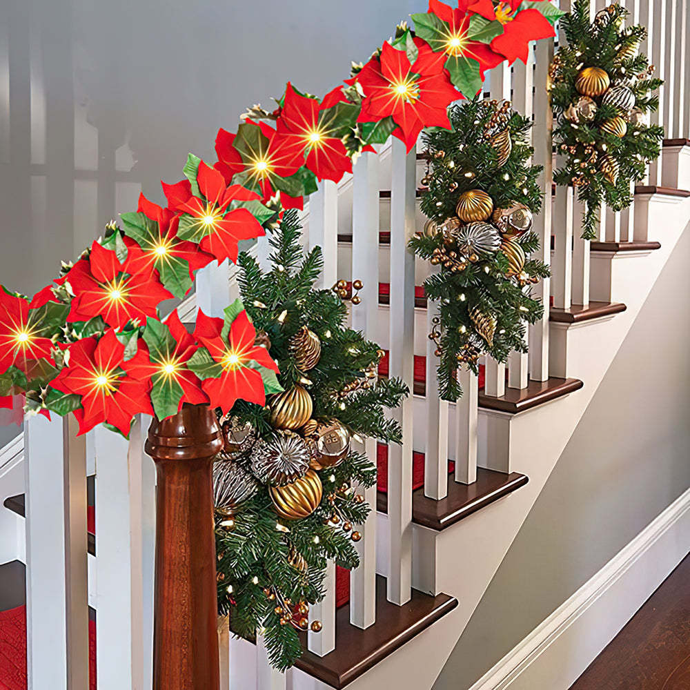 Christmas Decoration String Lights with Battery Operated or USB Powered Christmas Hanging Ornaments for Indoor Outdoor Holiday Christmas New Year Party Decorations - soufeeluk