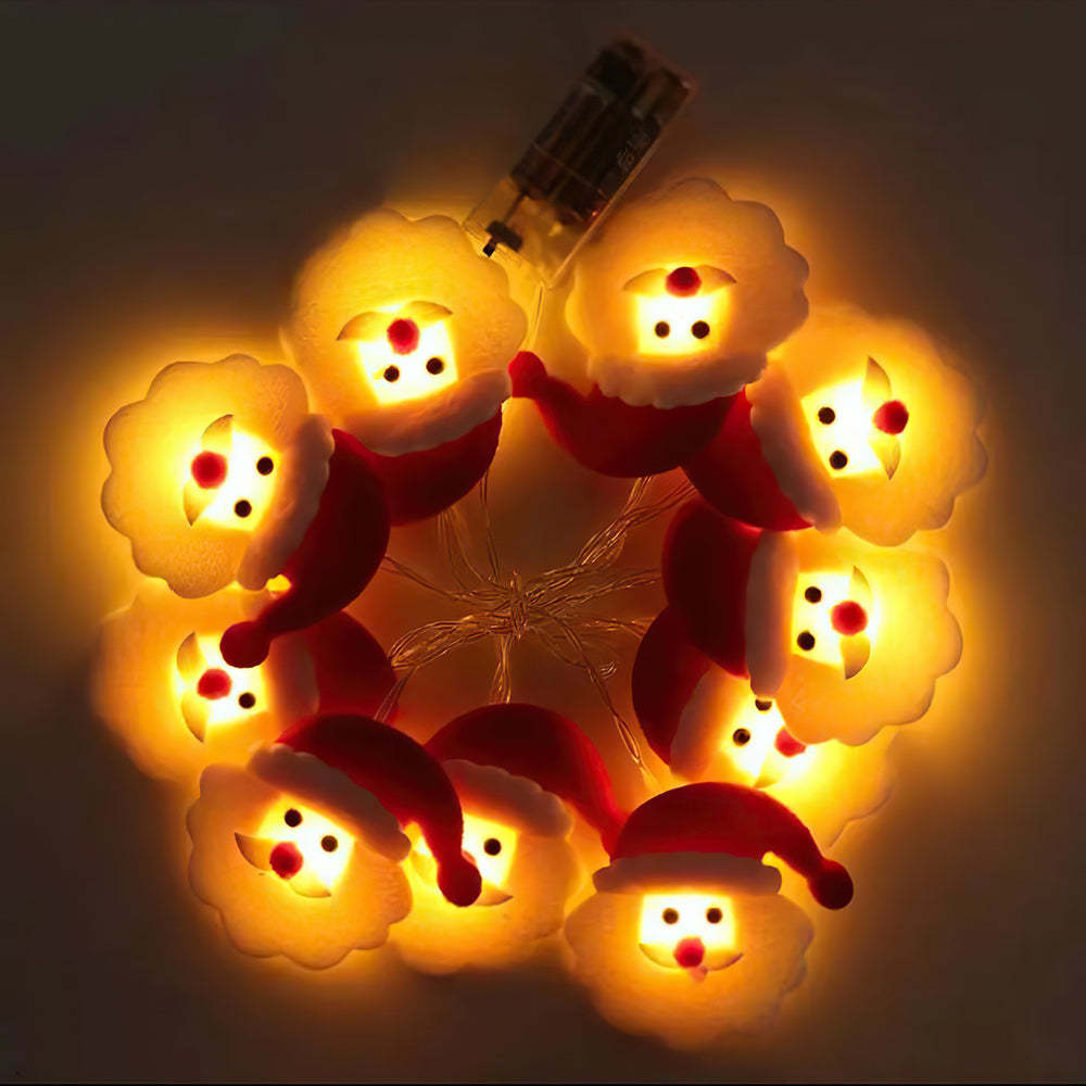 Christmas Decoration String Lights with Battery Operated or USB Powered Christmas Hanging Ornaments for Indoor Outdoor Holiday Christmas New Year Party Decorations - soufeeluk