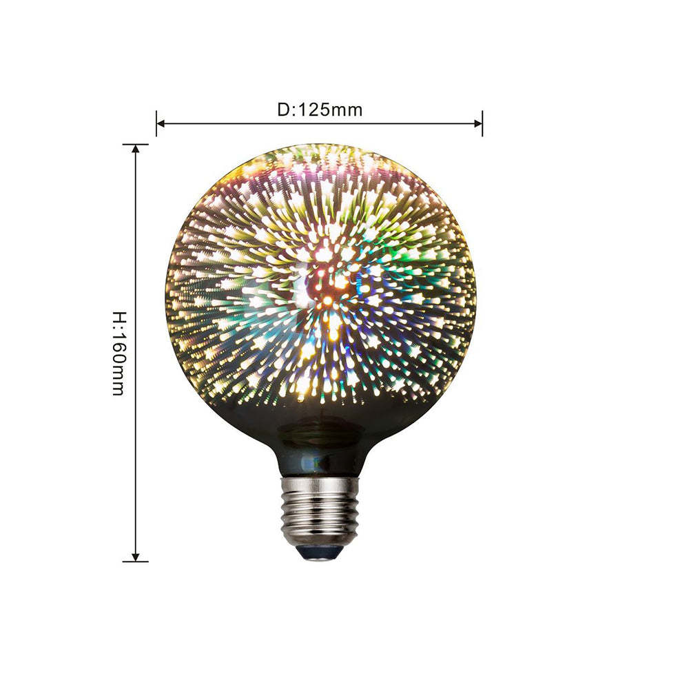 3D Fireworks Decorative Light Bulb Magic Glass Light - soufeeluk