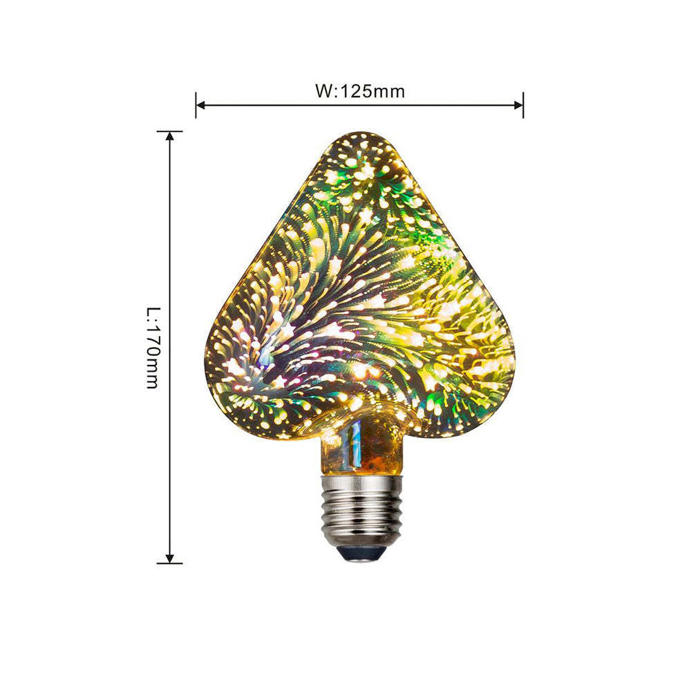 3D Fireworks Decorative Light Bulb Magic Glass Light - soufeeluk