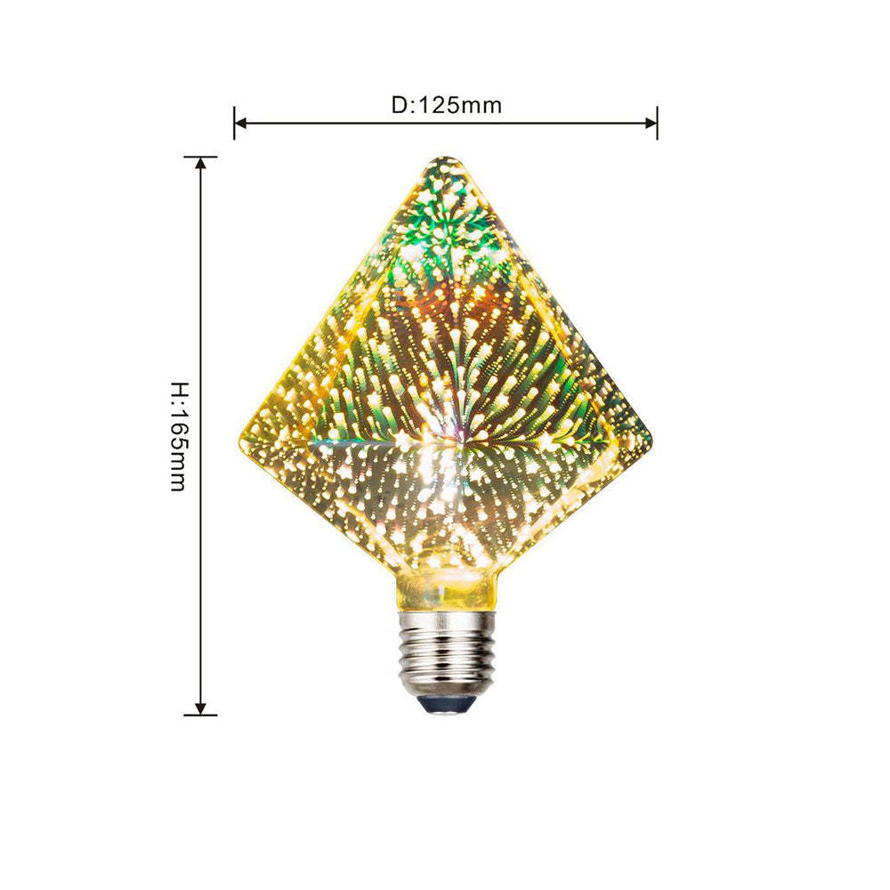 3D Fireworks Decorative Light Bulb Magic Glass Light - soufeeluk
