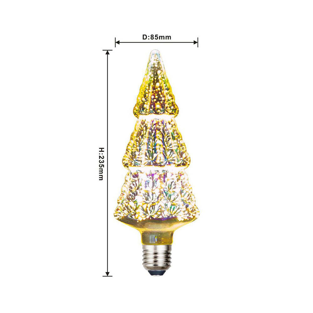 3D Fireworks Decorative Light Bulb Magic Glass Light - soufeeluk