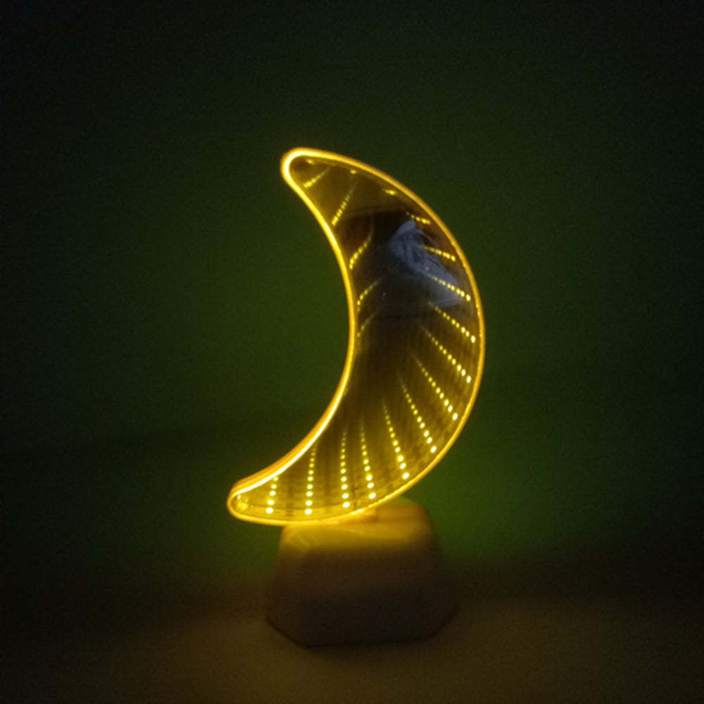Infinity Mirror Tunnel Light LED Night Light 3D Mirror Light Home Decor Gifts - soufeeluk