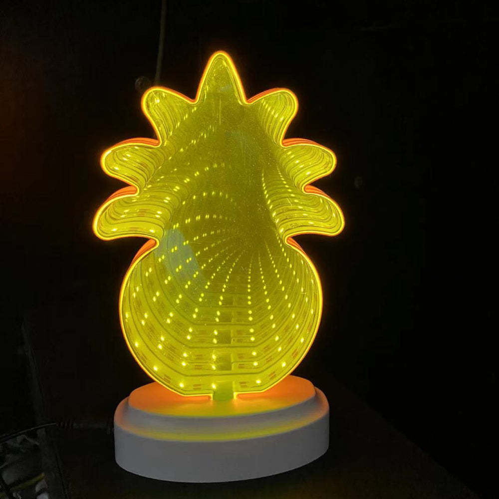 Infinity Mirror Tunnel Light LED Night Light 3D Mirror Light Home Decor Gifts - soufeeluk