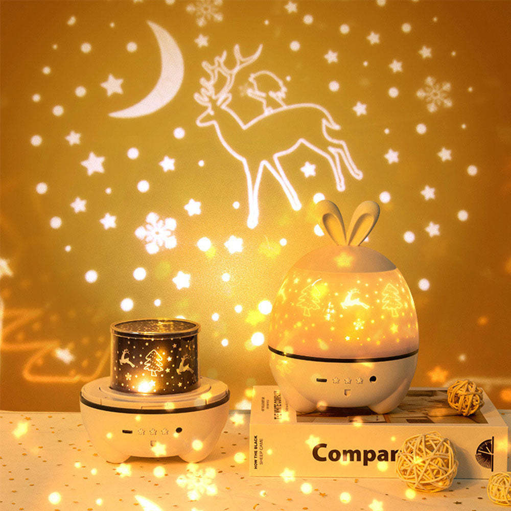 Star Night Light Creative Projector Romantic Led Children's Room Supplies - soufeeluk