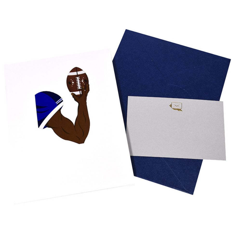 Father's Day 3D Pop Up Card Football Greeting Card for Dad - soufeeluk