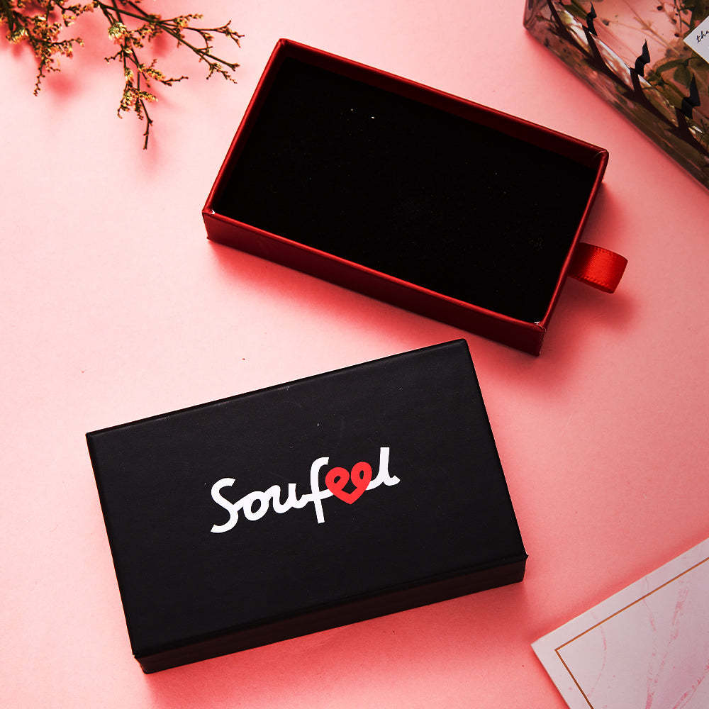 AR View - Soufeel Drawer Box Gift Package Cardboard Gift Box with Sponge - soufeeluk
