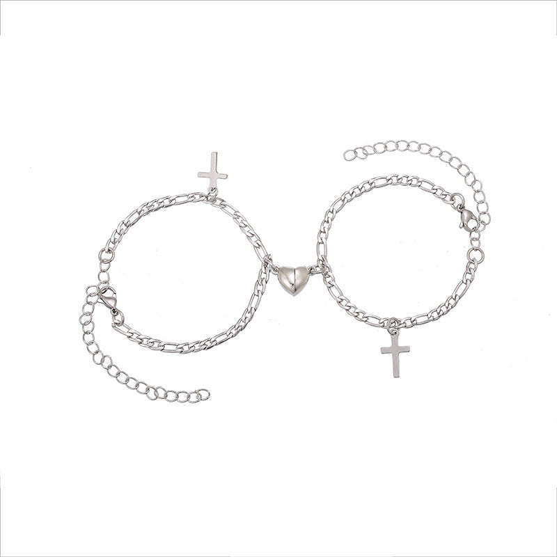 Magnetic Couple Bracelet Set Valentine's Day Gift for Couples - soufeeluk