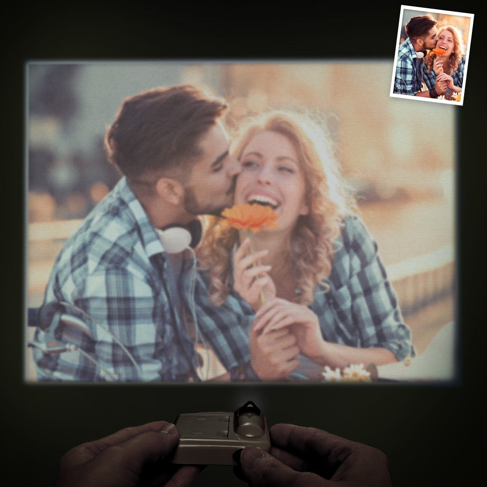 Custom Photo Projector Lamp Home Party Decor Atmosphere Light - soufeeluk