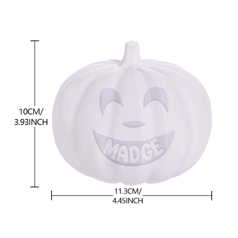 Personalised Halloween Pumpkin Light Custom Laughing Light Custom Light Up Jack-o-lantern Halloween Decor - soufeeluk