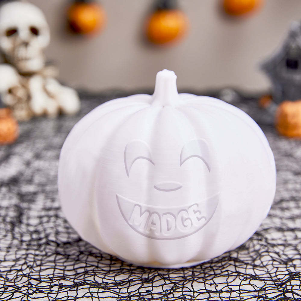 Personalised Halloween Pumpkin Light Custom Laughing Light Custom Light Up Jack-o-lantern Halloween Decor - soufeeluk