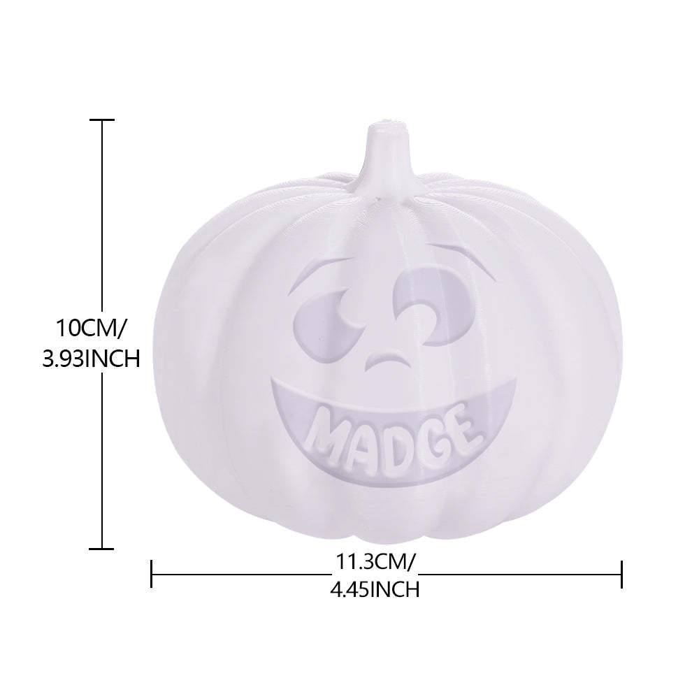 Personalised Halloween Pumpkin Light Custom Crazy Light Custom Light Up Jack-o-lantern Halloween Decor - soufeeluk