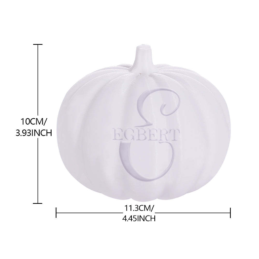 Personalised Halloween Pumpkin Light Custom Name Light Custom Light Up Jack-o-lantern Halloween Decor - E - soufeeluk