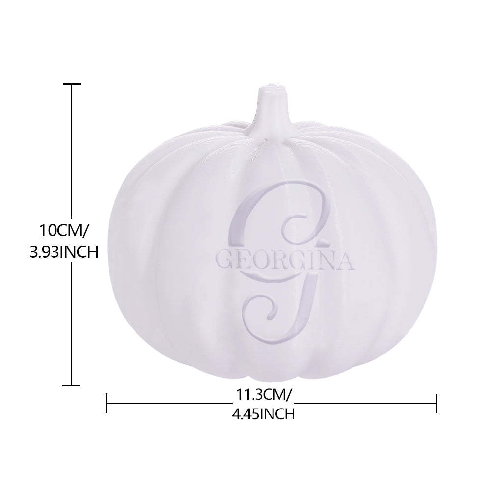 Personalised Halloween Pumpkin Light Custom Name Light Custom Light Up Jack-o-lantern Halloween Pumpkin Decor - G - soufeeluk