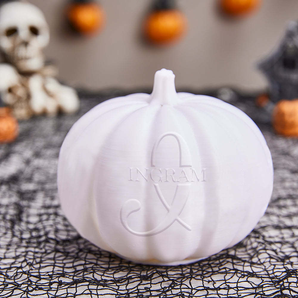 Personalised Halloween Pumpkin Light Custom Name Light Custom Light Up Jack-o-lantern Halloween Decor - I - soufeeluk