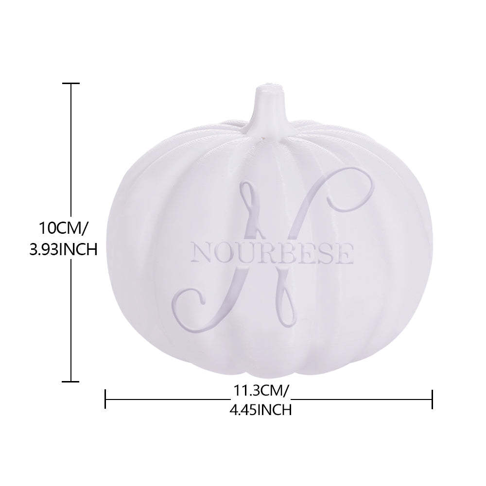 Personalised Halloween Pumpkin Light Custom Name Light Custom Light Up Jack-o-lantern Halloween Gift - N - soufeeluk