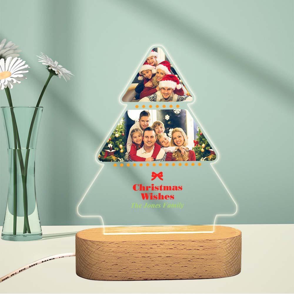 Custom Night Light Christmas Tree Lights Home Decor Christmas Gift - soufeeluk