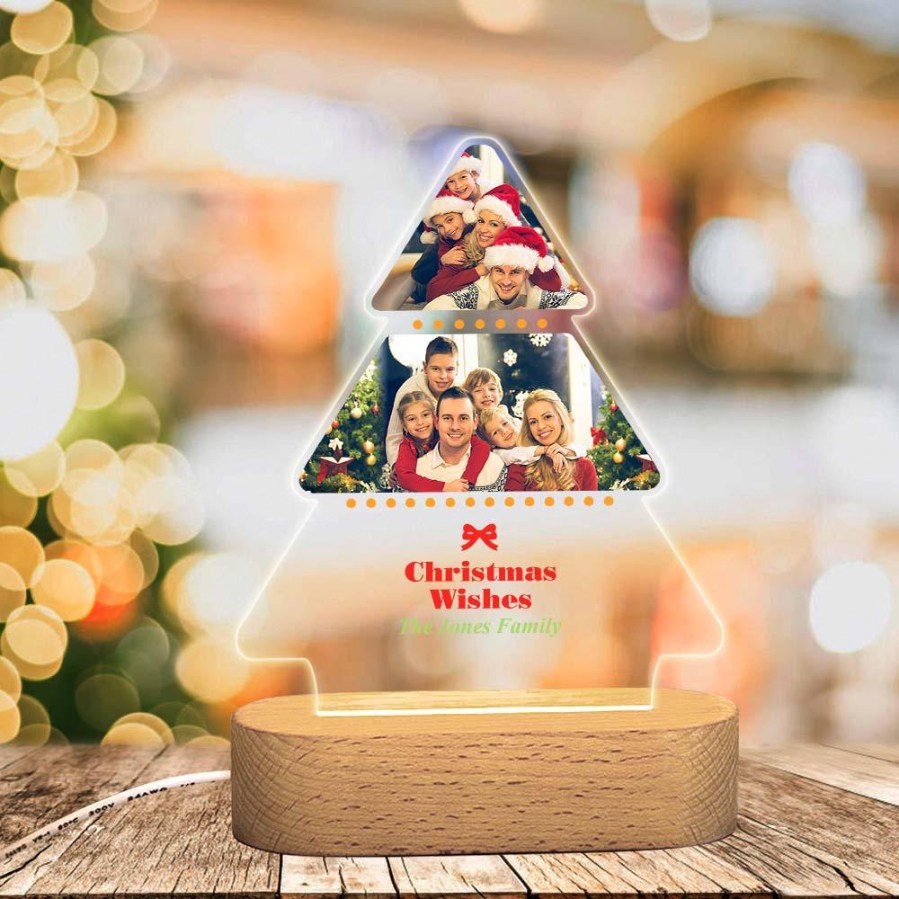 Custom Night Light Christmas Tree Lights Home Decor Christmas Gift - soufeeluk
