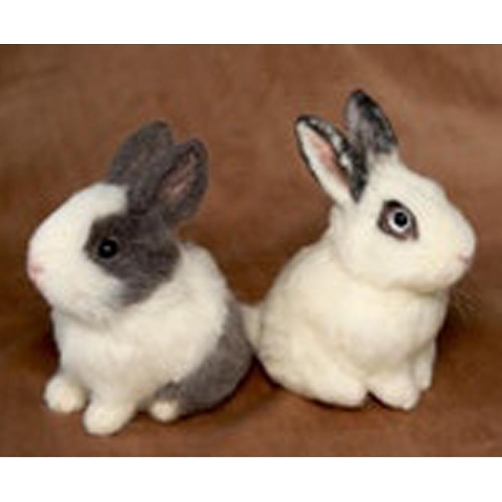 Custom Needle Felted Hare, Personalised Rabbit Gift, Finished Product with Free Gift Box - soufeeluk