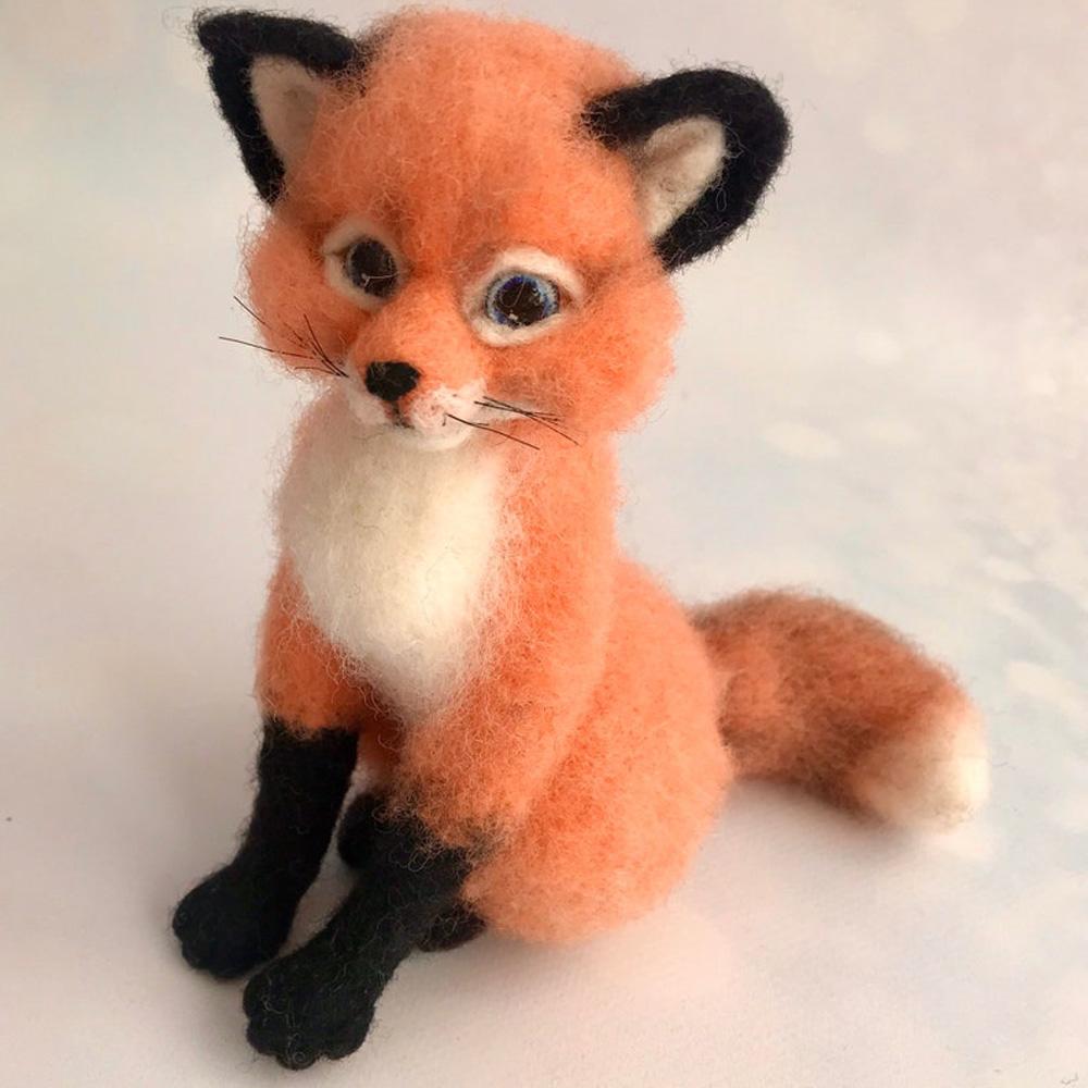 Custom Made Fox Portrait, Finished Product with Exquisite Packaging Box - soufeeluk