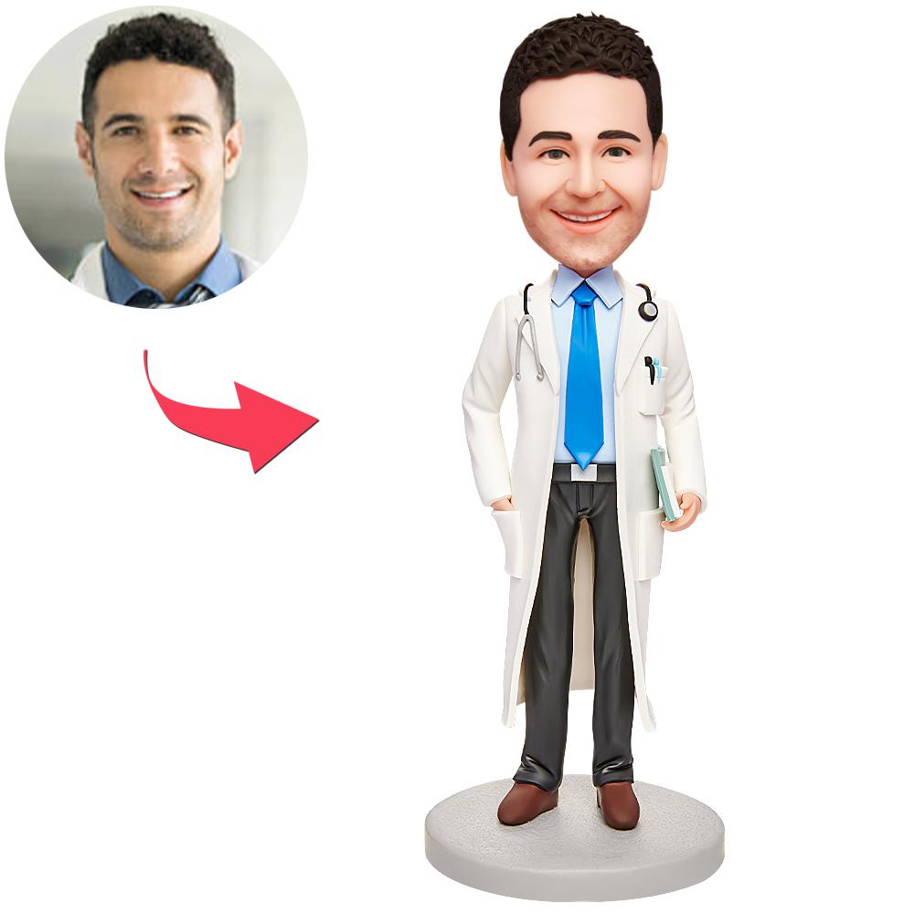 Männlicher Anästhesist Individuelle Bobblehead-gravur Mit Text - soufeelde