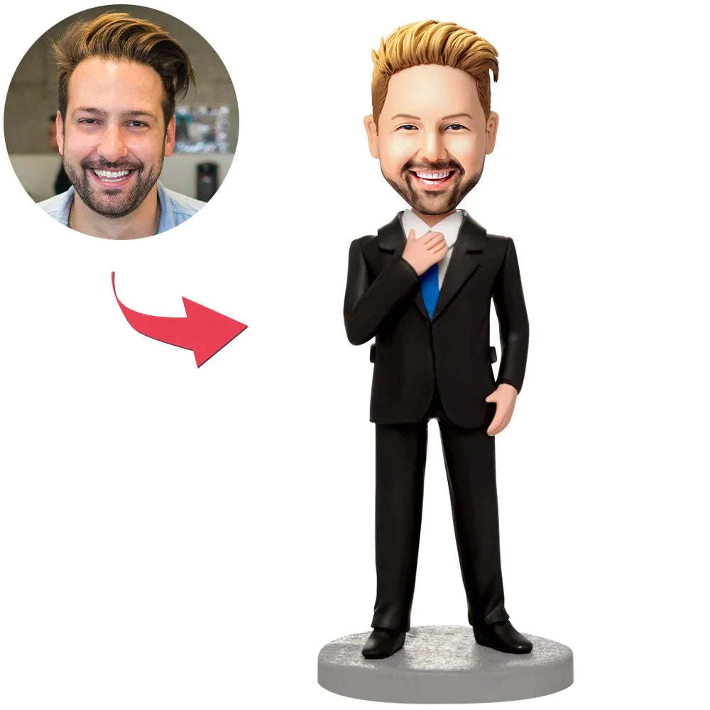 Das Paar Mit Dem I Love U Sign Custom Bobblehead Geschenk Für Liebhaber - soufeelde