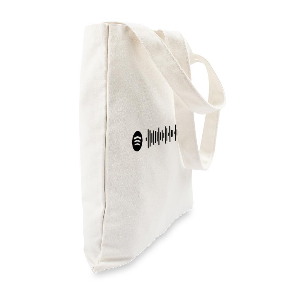 Scanbare Benutzerdefinierte Spotify-Code-Tasche, Handtasche Für Mädchen