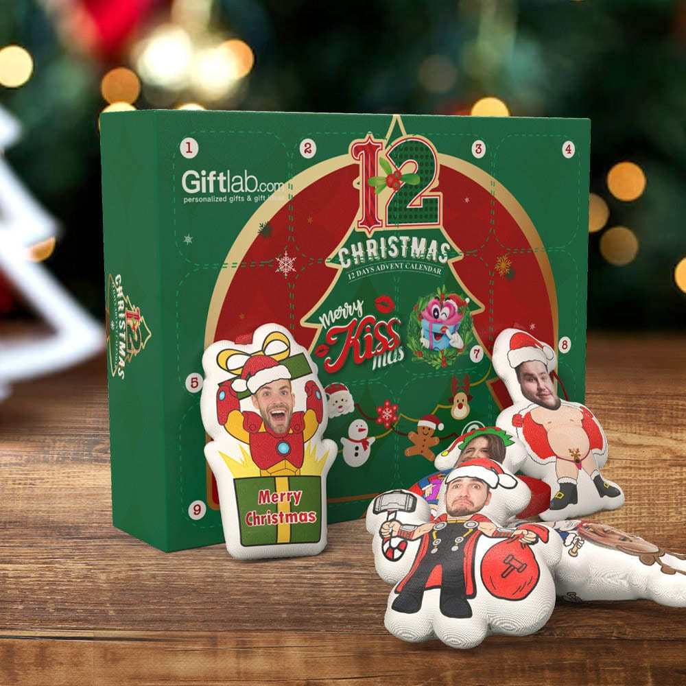 Weihnachtsüberraschungsgeschenke Weihnachten Minime Hängende Dekorationen Blind Box Benutzerdefiniertes Gesicht Weihnachten Hängende Ornamente - soufeelde