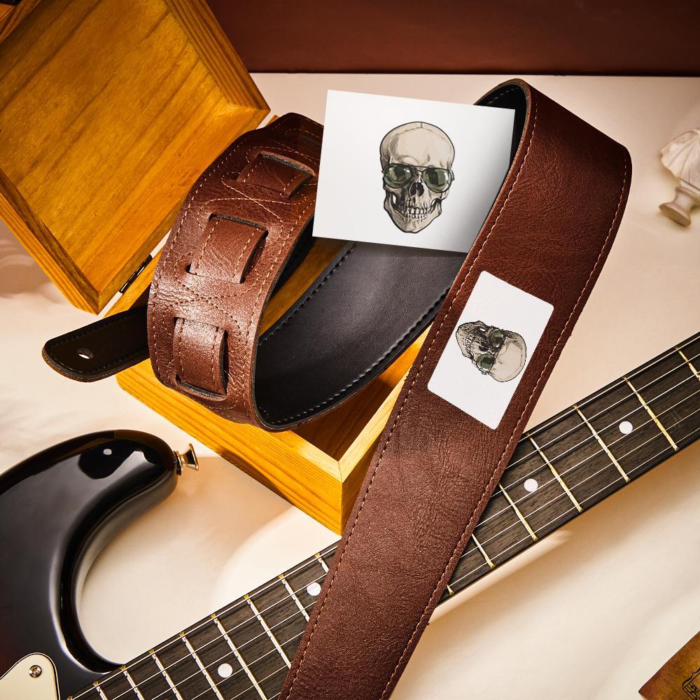 Kundenspezifischer Foto-gitarren-bügel-kreative Musik-geschenke