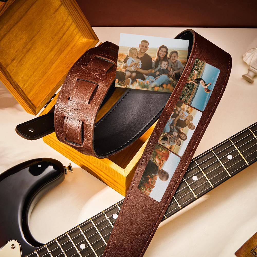 Geschenke Des Kundenspezifischen Foto-gitarren-bügel-gitarristen Multiphoto