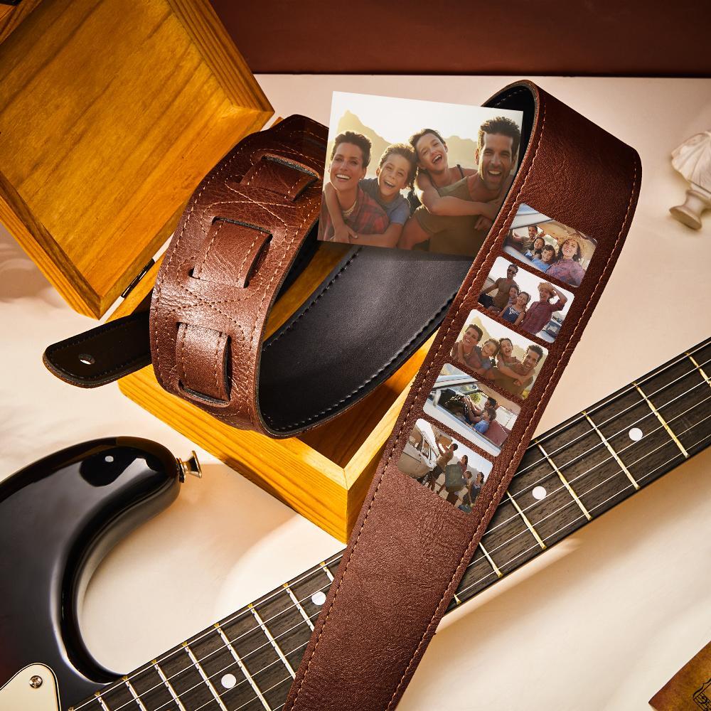 Geschenke Des Kundenspezifischen Foto-gitarren-bügel-gitarristen Multiphoto