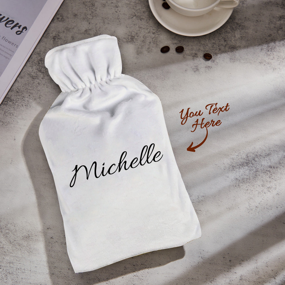 Individuell Gravierte Wärmflasche Kreative Winter Warme Geschenke - soufeelde