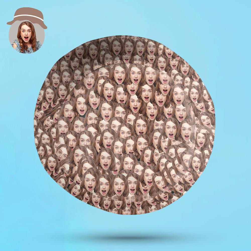 Personalisierte Fischerhüte Benutzerdefinierte Unisex Gesicht Maische Fischerhut 