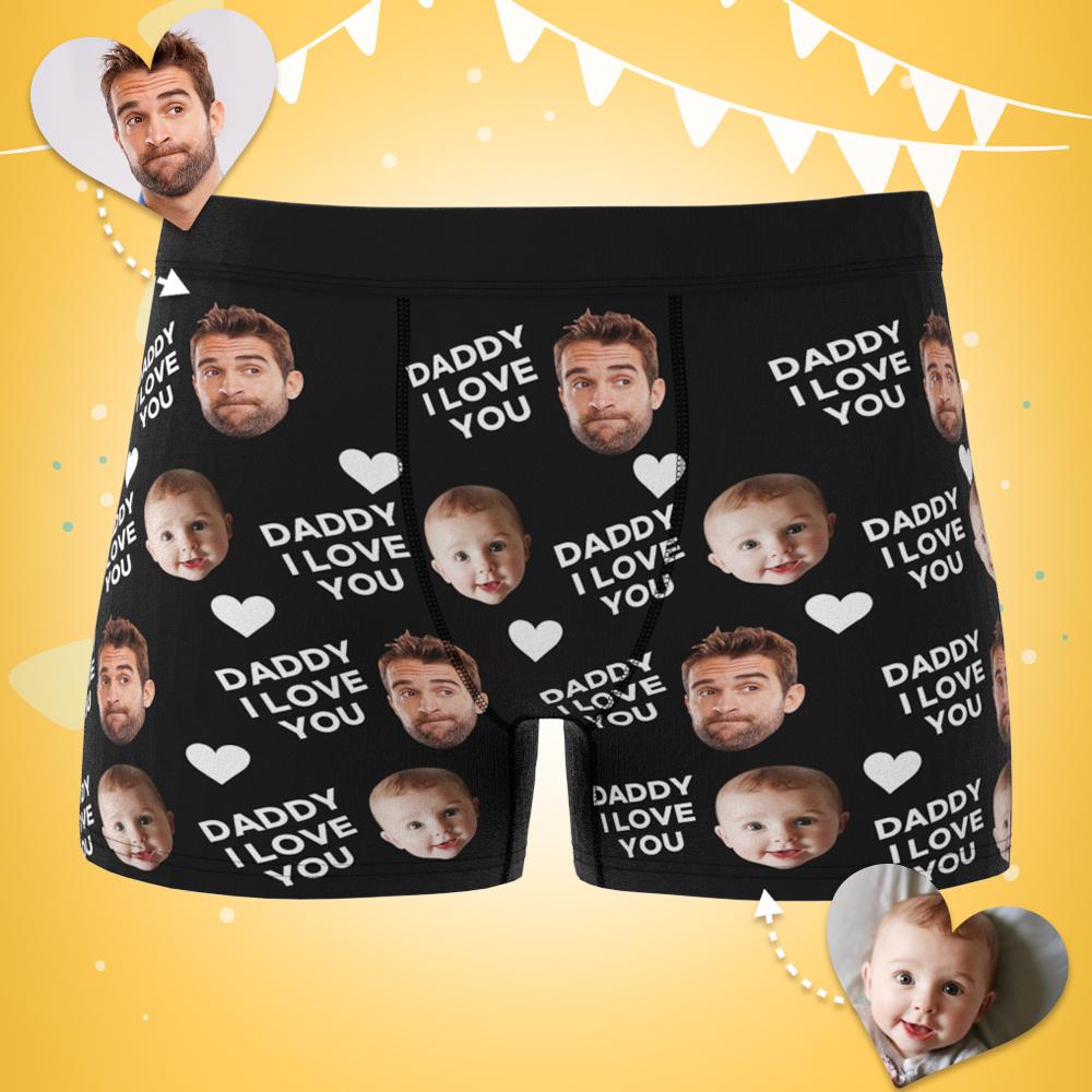 Benutzerdefinierte Baby Gesicht Personalisierte Freche Dessous Für Papa - soufeelde