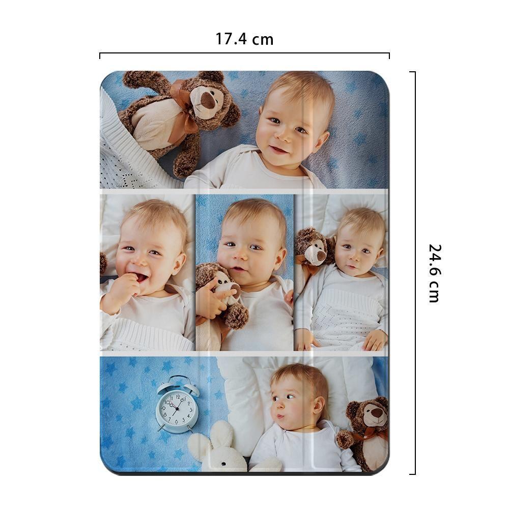 Personalisierte Multi Foto iPad Hülle Haus Geschenk-iPad 9.7