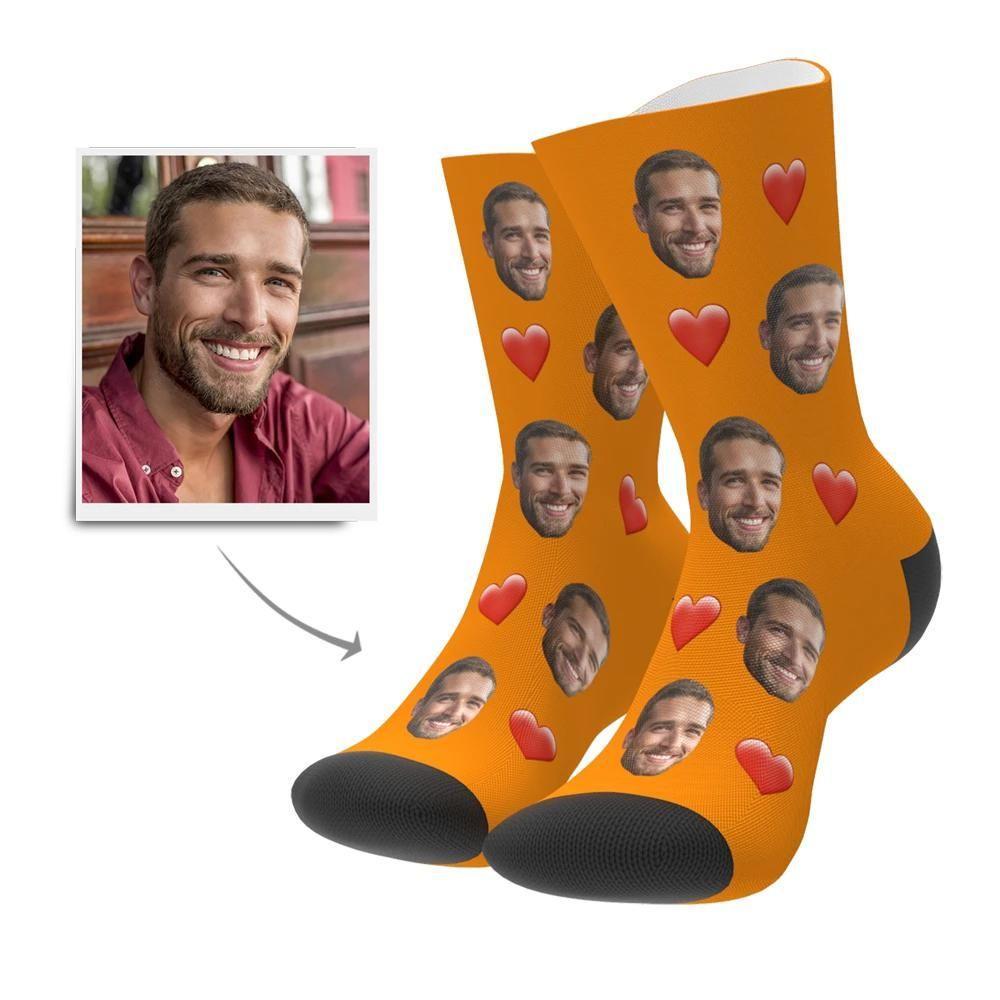 Kundenspezifische Fotosocken - Gesicht Maische