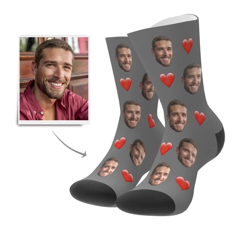 Kundenspezifische Fotosocken - Gesicht Maische