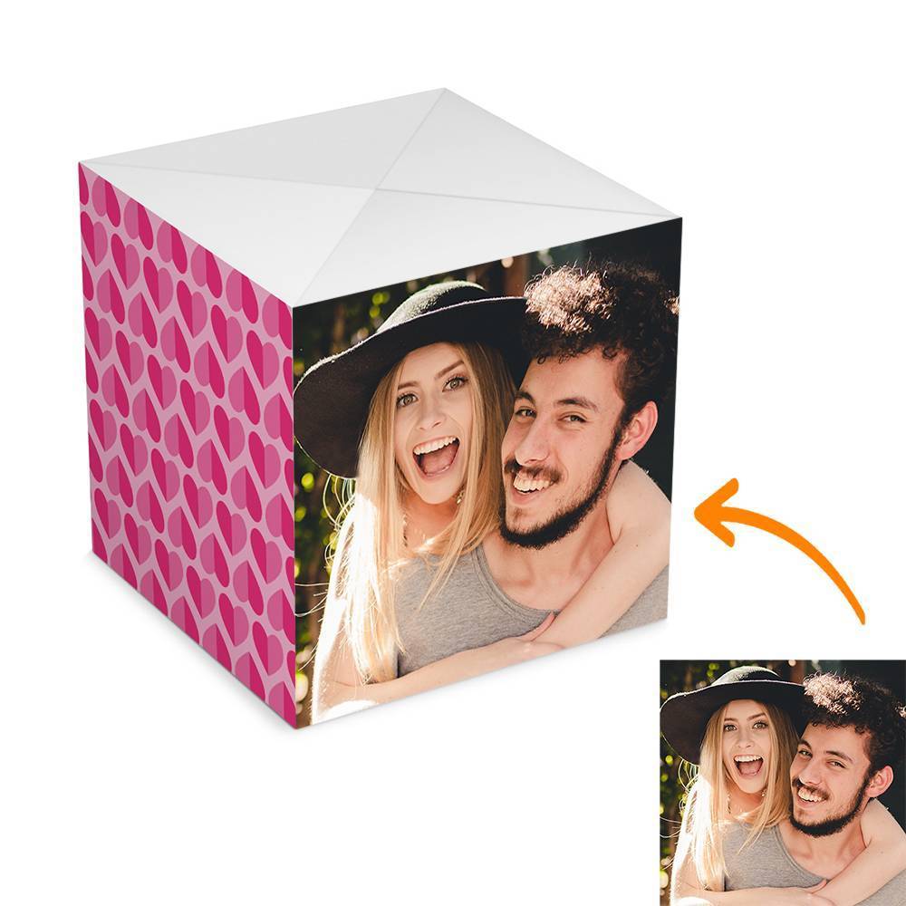 Überraschungsbox Foto Überraschung Explosion Bounce Box DIY - Überraschung zum Valentinstag