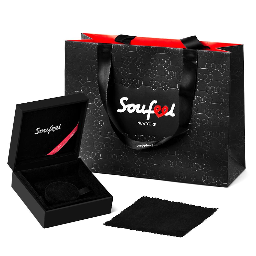 Soufeel Armbandbox mit Verpackungsbeutel und Poliertuch