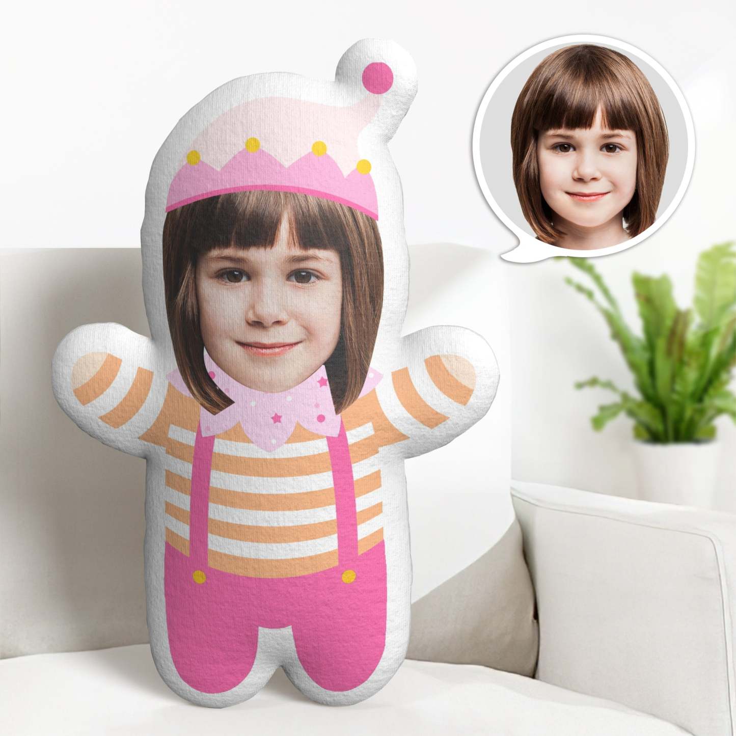 Weihnachtsgeschenke Minime Kissen Custom Face Kissen Personalisierte Fee Minime Kissen Geschenke - soufeelde