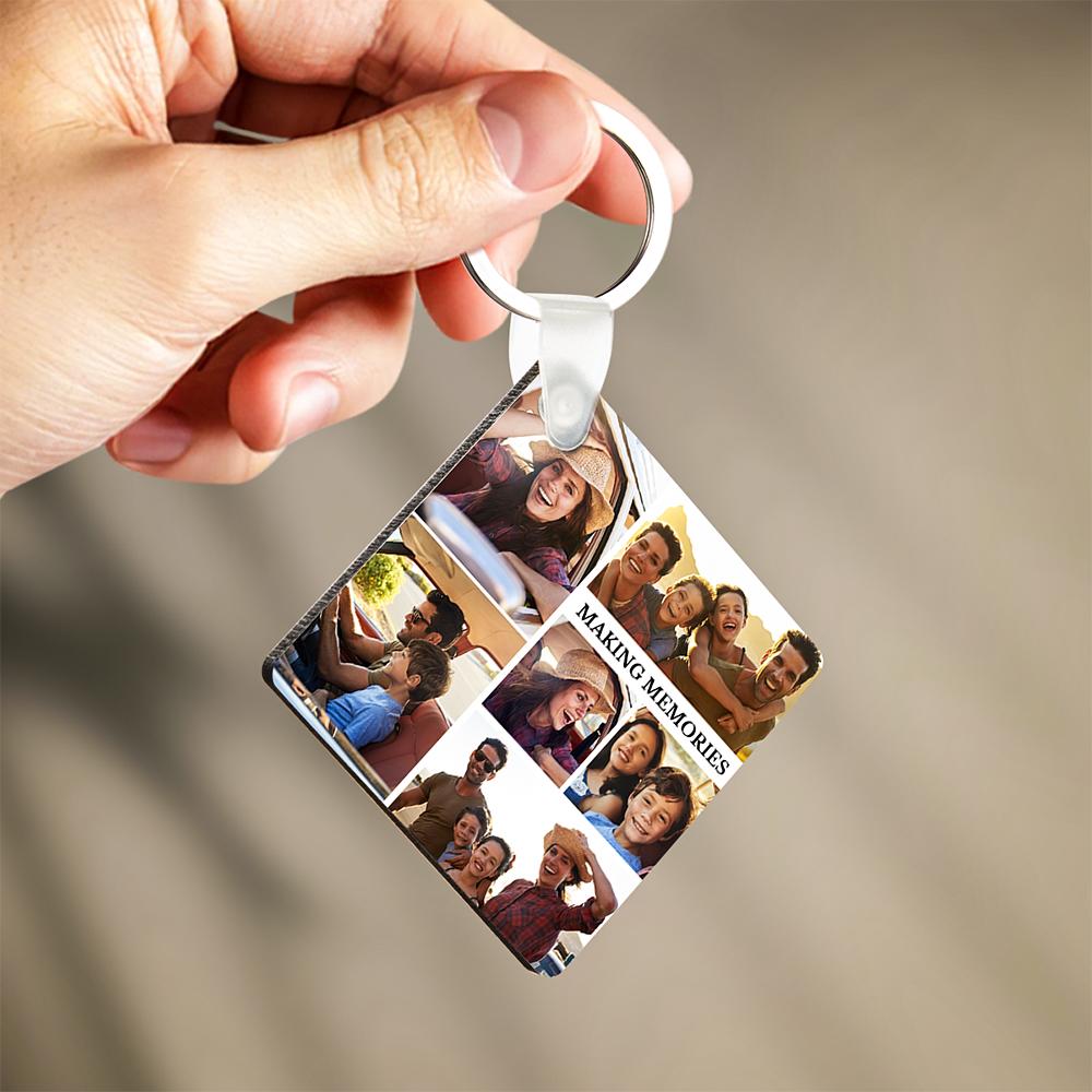 Kundenspezifische Schlüsselanhänger Personalisierter Foto-schlüsselanhänger Perfektes Einzigartiges Geschenk - soufeelde