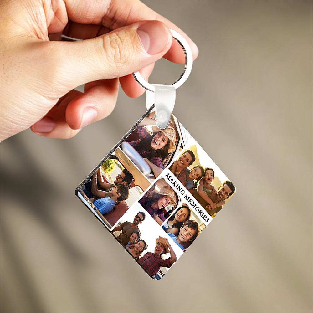 Kundenspezifische Schlüsselanhänger Personalisierter Foto-schlüsselanhänger Perfektes Einzigartiges Geschenk - soufeelde