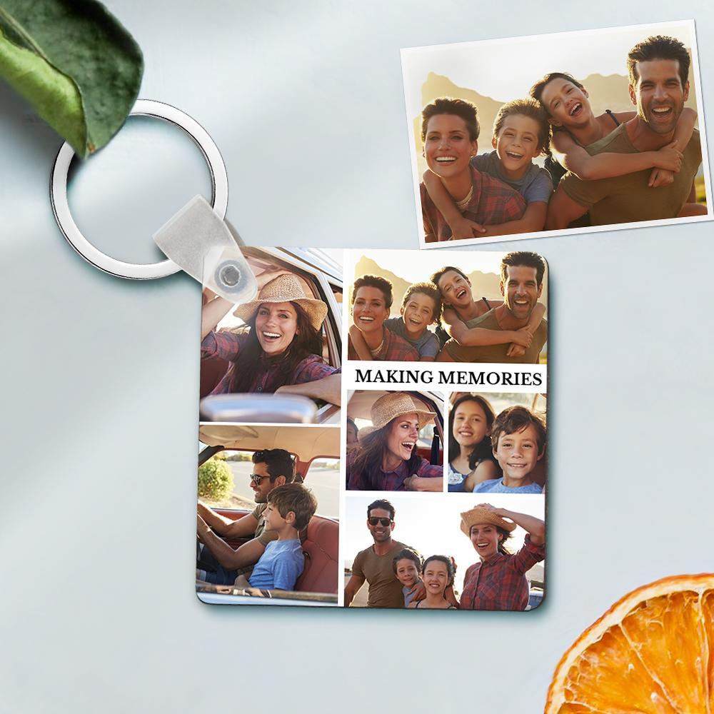 Kundenspezifische Schlüsselanhänger Personalisierter Foto-schlüsselanhänger Perfektes Einzigartiges Geschenk - soufeelde