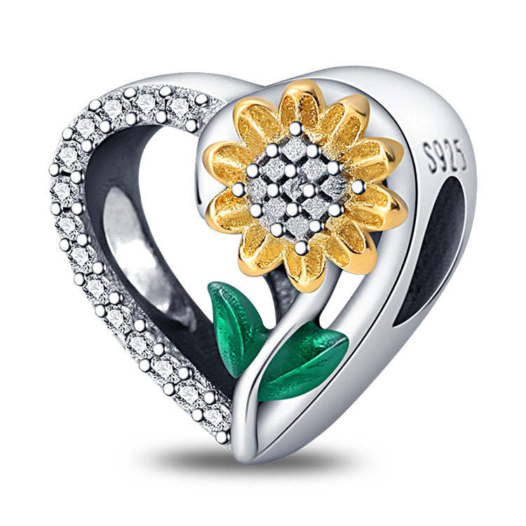 Geschenke Der Sonnenblume-eleganter Herz-charme-mutter Tages - soufeelde