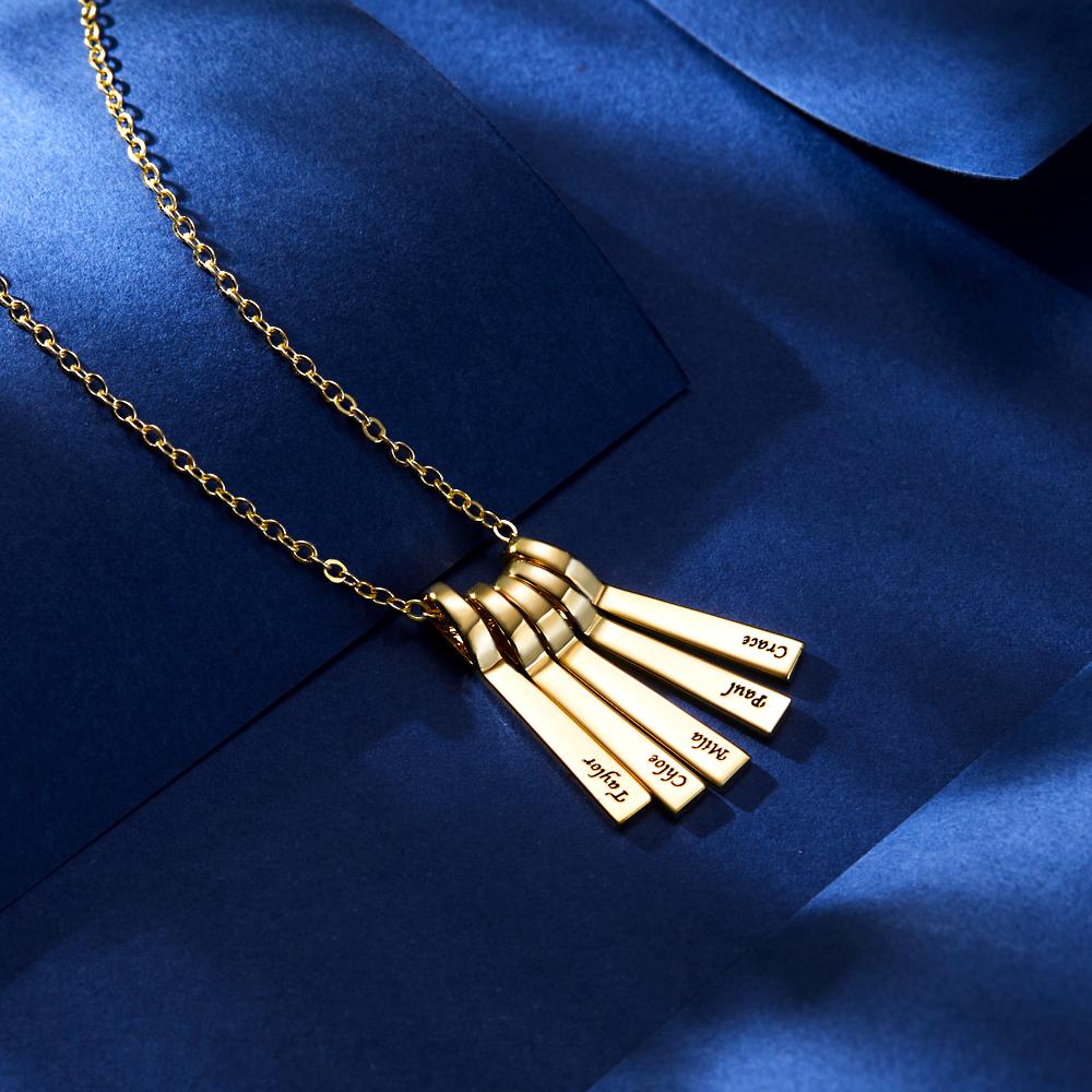 Benutzerdefinierte Gravierte Halskette Xylophon Bar Kreative Geschenke - soufeelde