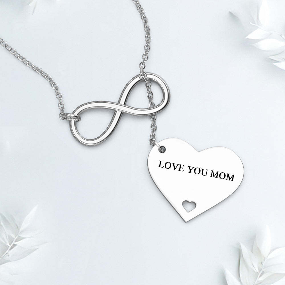 Muttertag Halskette Geschenk Personalisierte Gravierte Halskette Für Sie - soufeelde